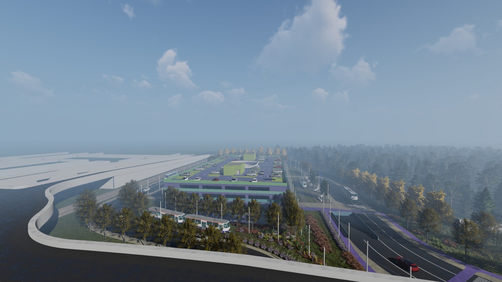 Cum va arăta Park & Ride Prelungirea Ghencea - Domenești 